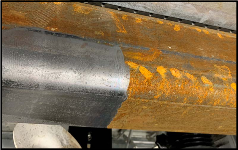 Valley Surface Restoration Before and After Laser Cleaning Results